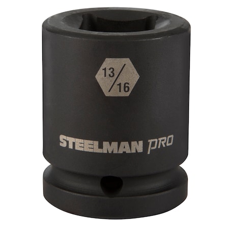 Steelman Pro 3/4" Drive x 13/16" 4-Point Square Budd Impact Socket 79343